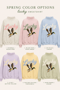 Lucky Duck Mallard Reversible Mock-Neck Sweatshirt- PREORDER