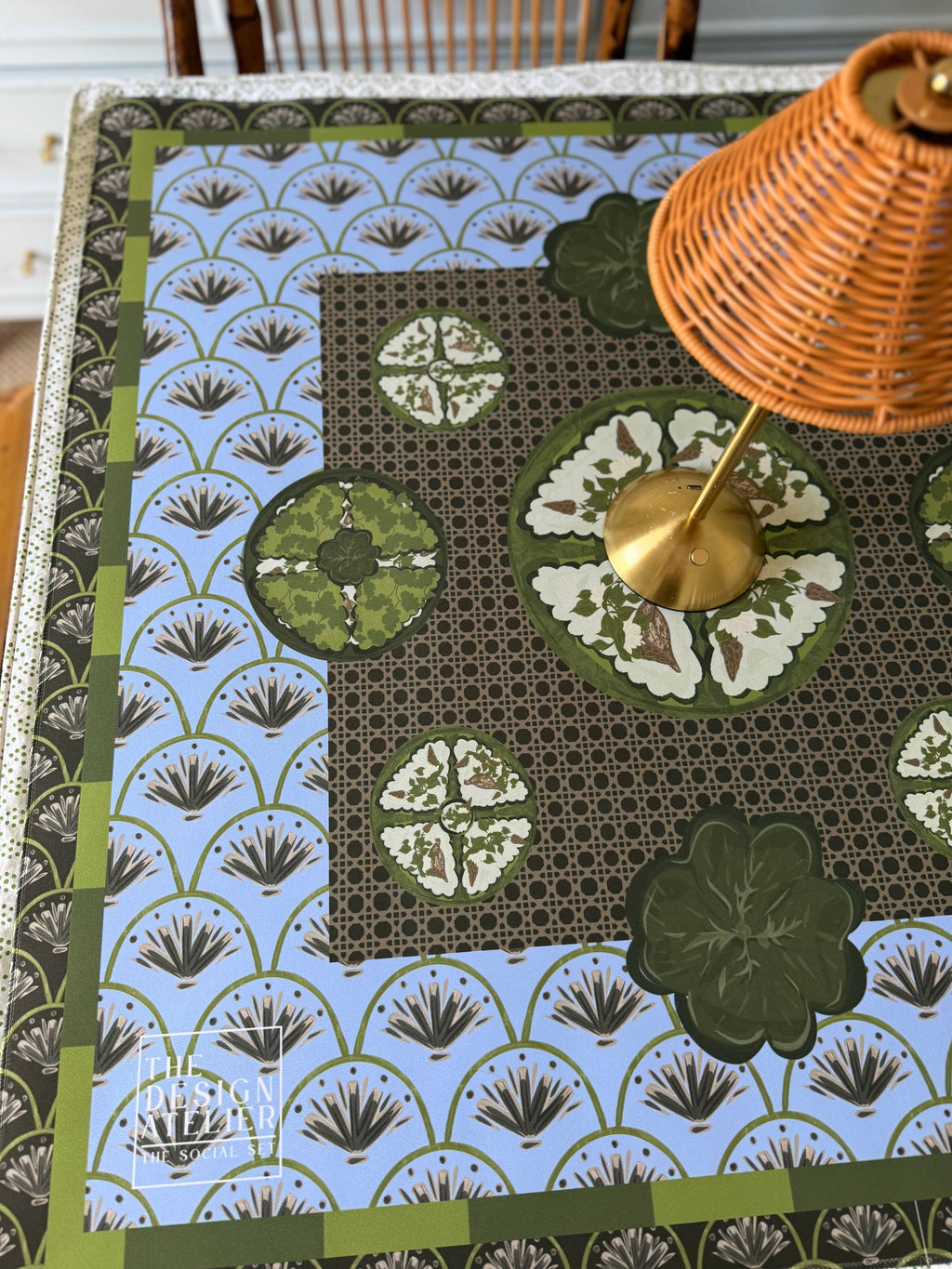 Verdant Moss 32.5”x 32.5” Mahjong Mat- RESTOCKING in NOVEMBER