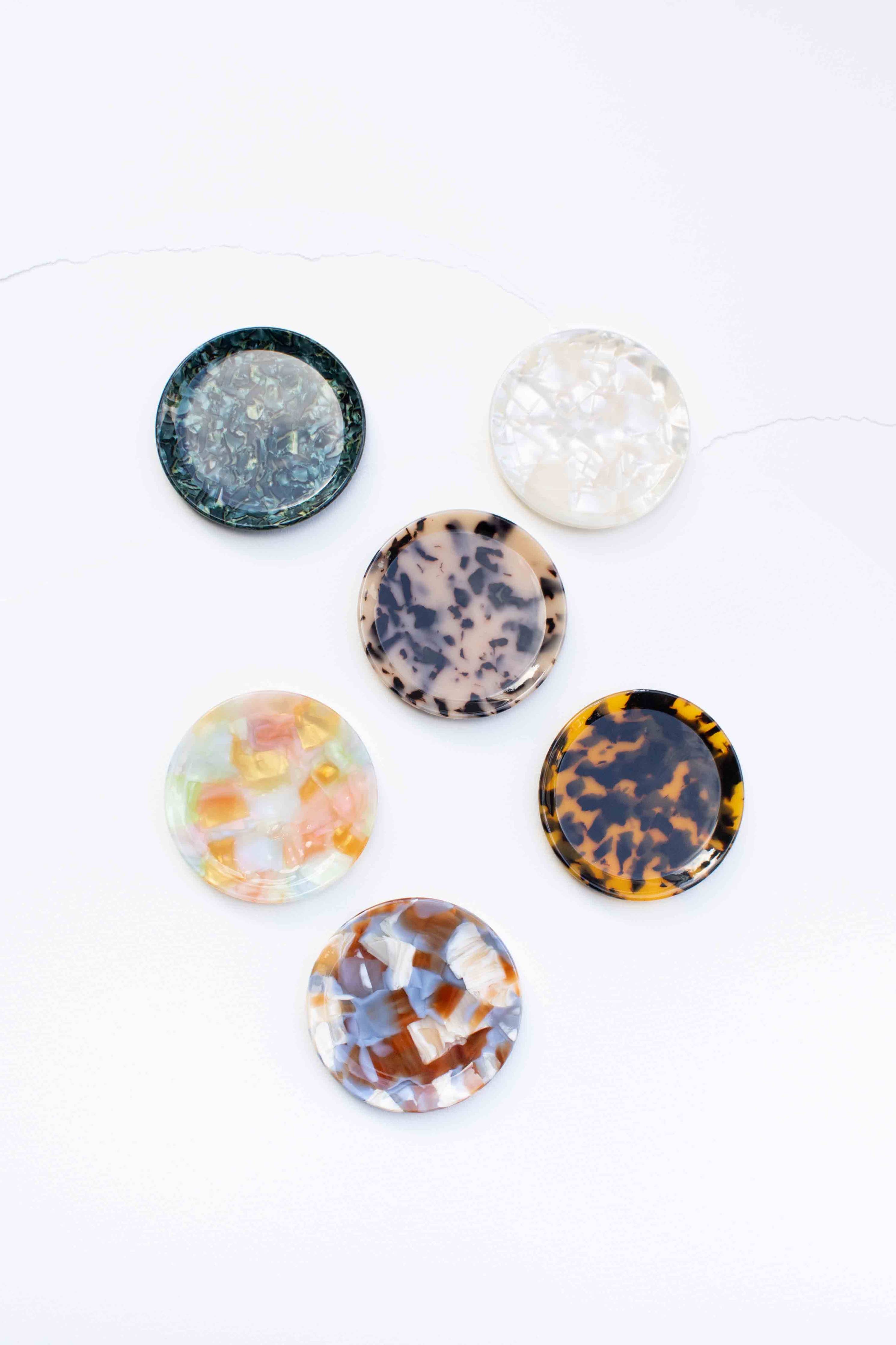 Round Trinket Tray & Dice Dish