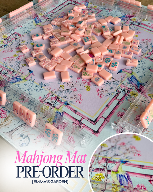 Mahjong Mat Emma's Garden