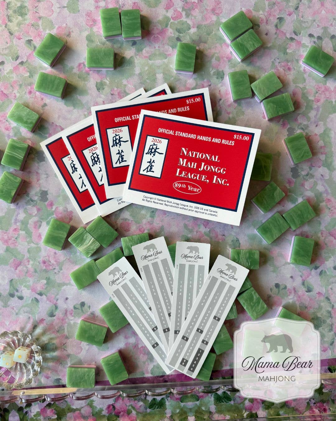 Mahjong LINE ID Stickers - 2026 edition - Standard and Large size