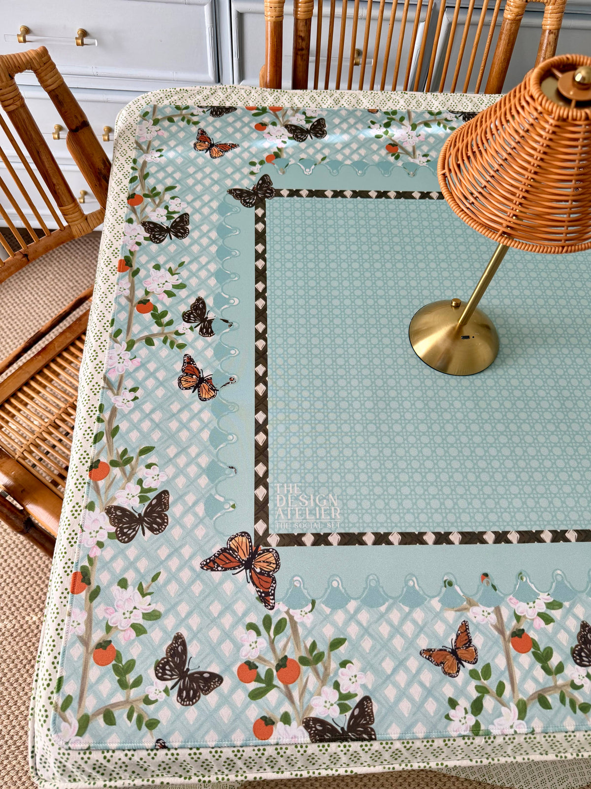 The Linden House Mahjong Mat - 32.5" x 32.5"